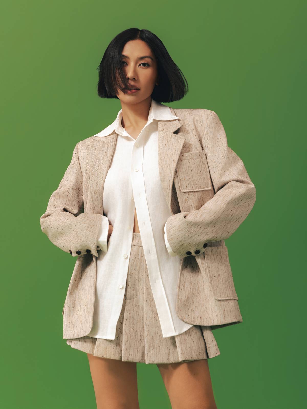 Liz Uy’s signature look that features wardrobe staples.